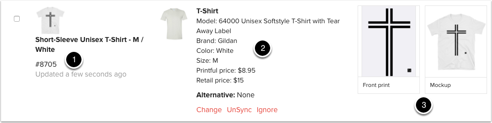 T-Shirt WooCommerce and Printful - P4CM